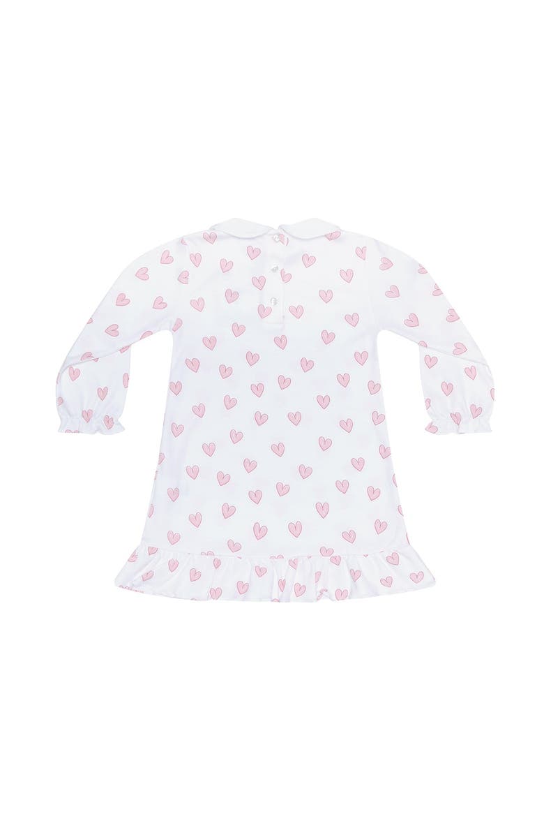 Nellapima Pink Heart Print Long Sleeve Playtime - Toddler & Little Kid, Alternate, color, Pink