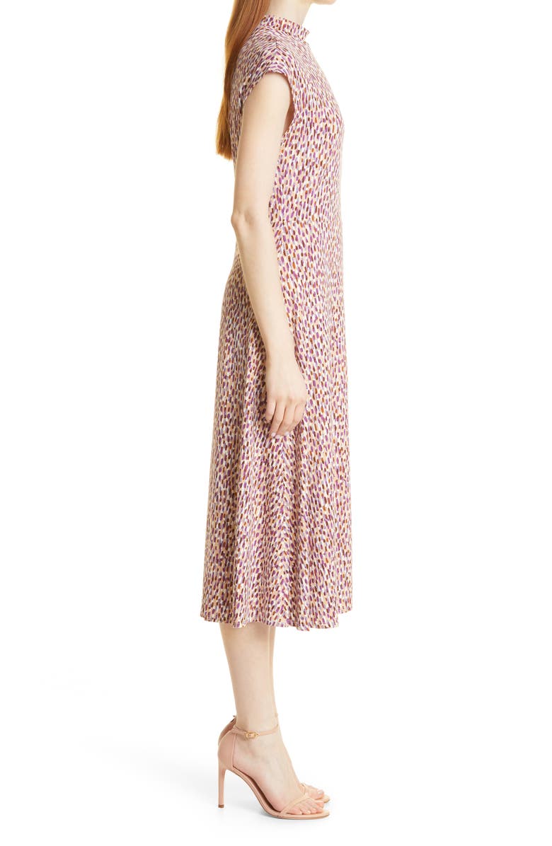 BOSS Ellira Print Midi Dress, Alternate, color, 