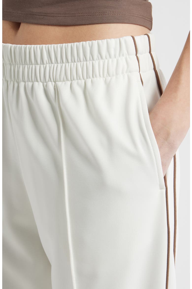 Fleece Track Pants, Alternate, color, IVORY