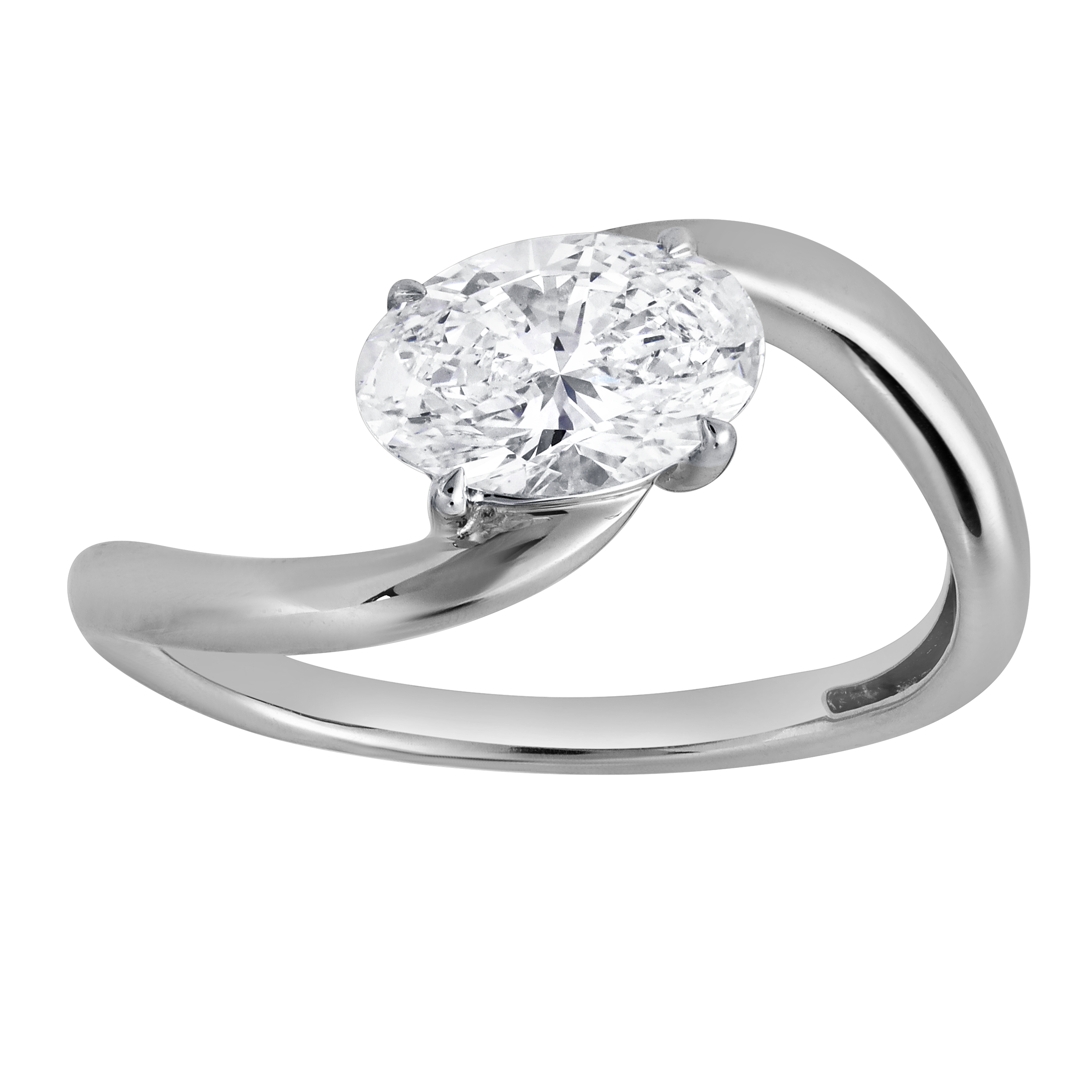 14K White Gold