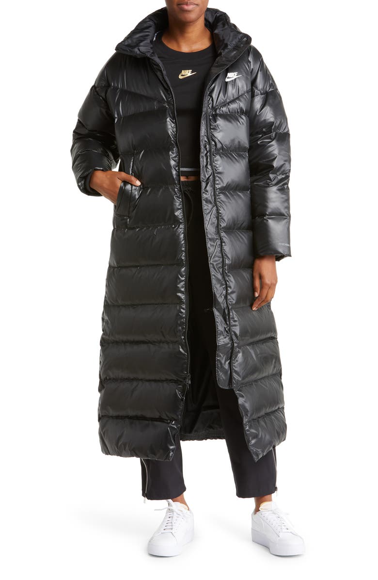 Nike Sportswear City Quilted Longline Down Parka, Main, color,