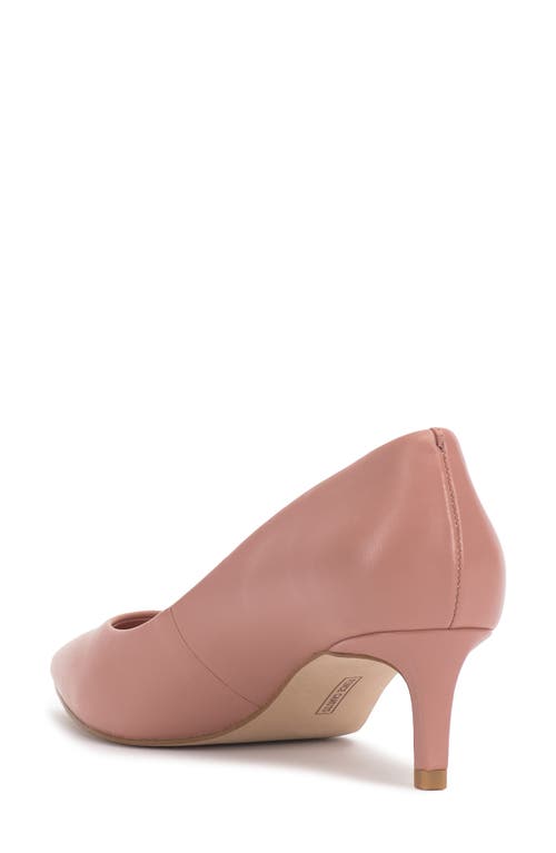 Vince Camuto Kehlia Pointed Toe Pump In Dark Pale Pink