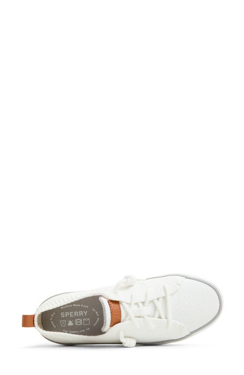 Sperry Top-sider® Sperry Crest Vibe Knit Sneaker In Ivory Textile Woven