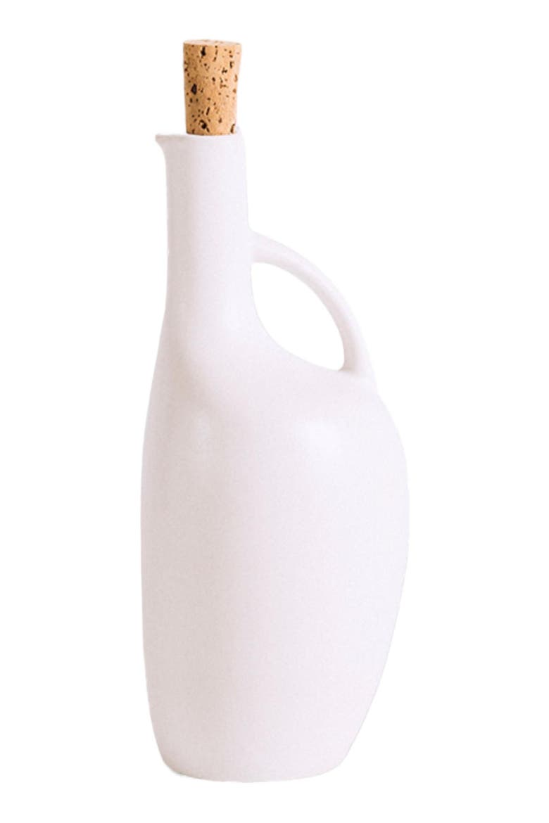 Olive Oil Bottle Canard, Main, color, White