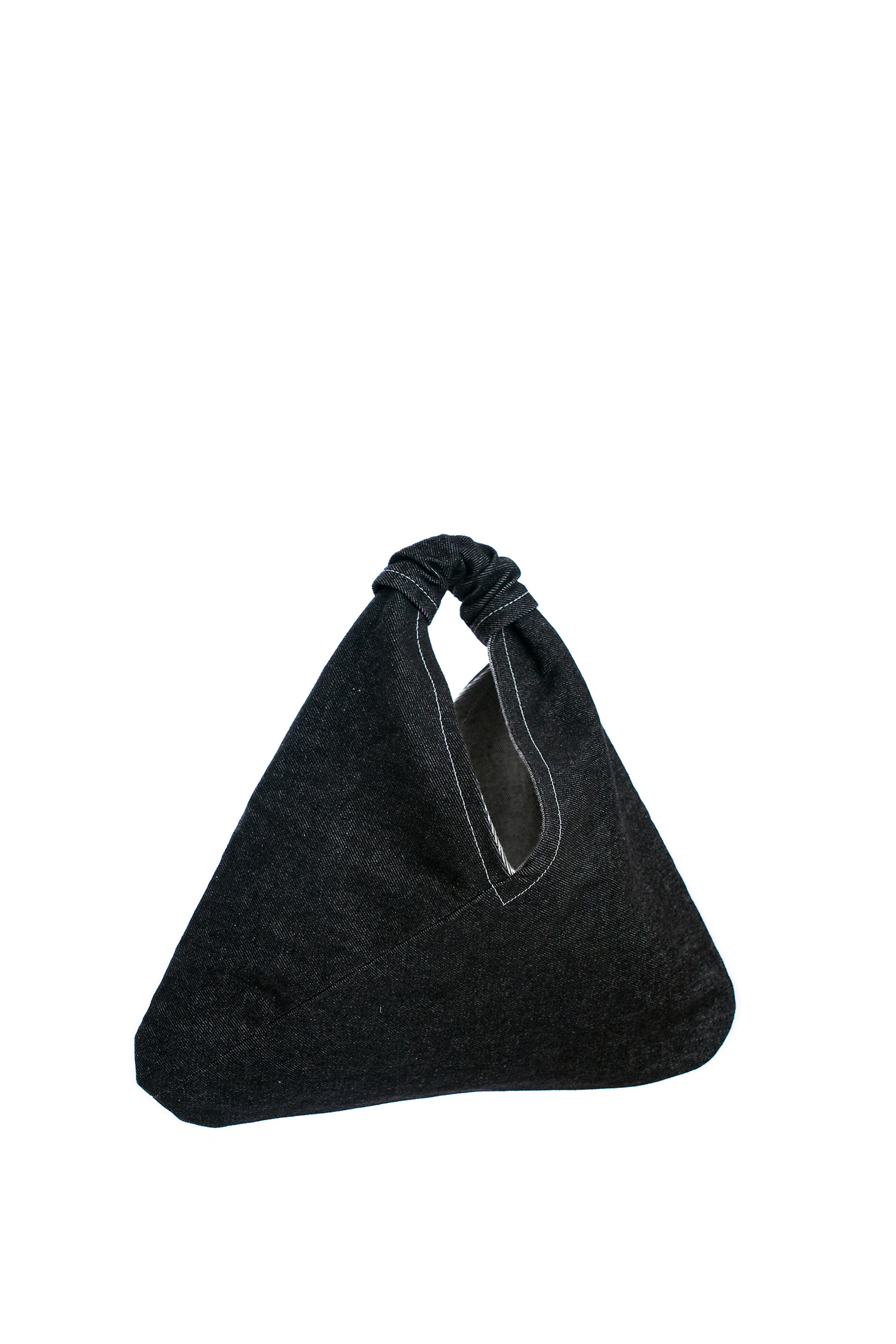 ADW Small Black Denim Gami Bag, Main, color, 