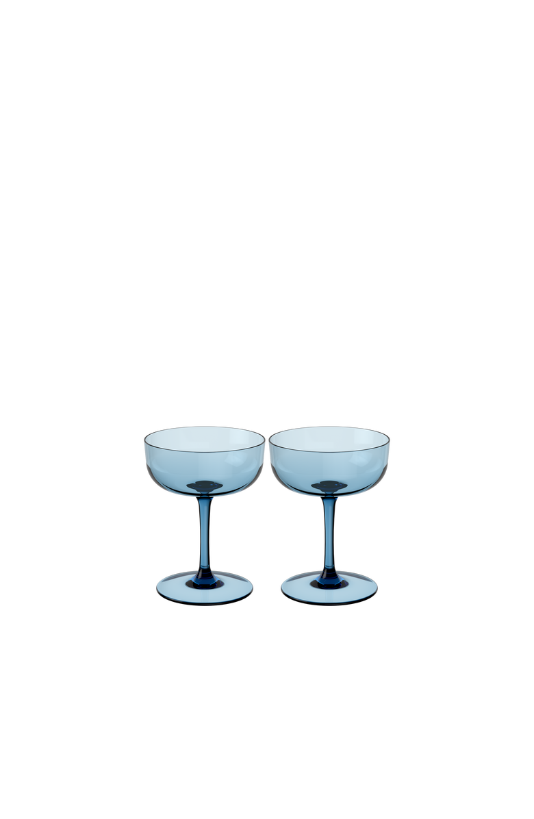 Villeroy & Boch Like Ice Champagne / Dessert Bowl Pair, Main, color, Blue
