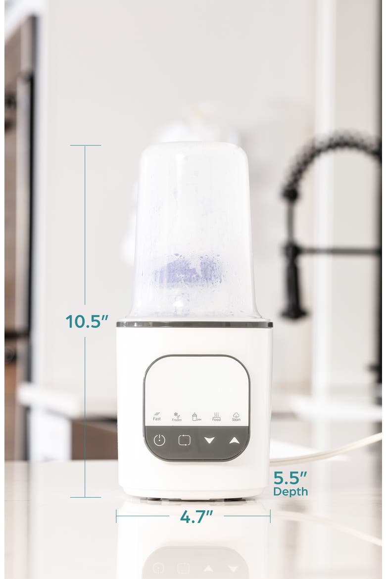 Baby Bottle Warmer and Sterilizer, with Fast Temperature Control, Alternate, color, White