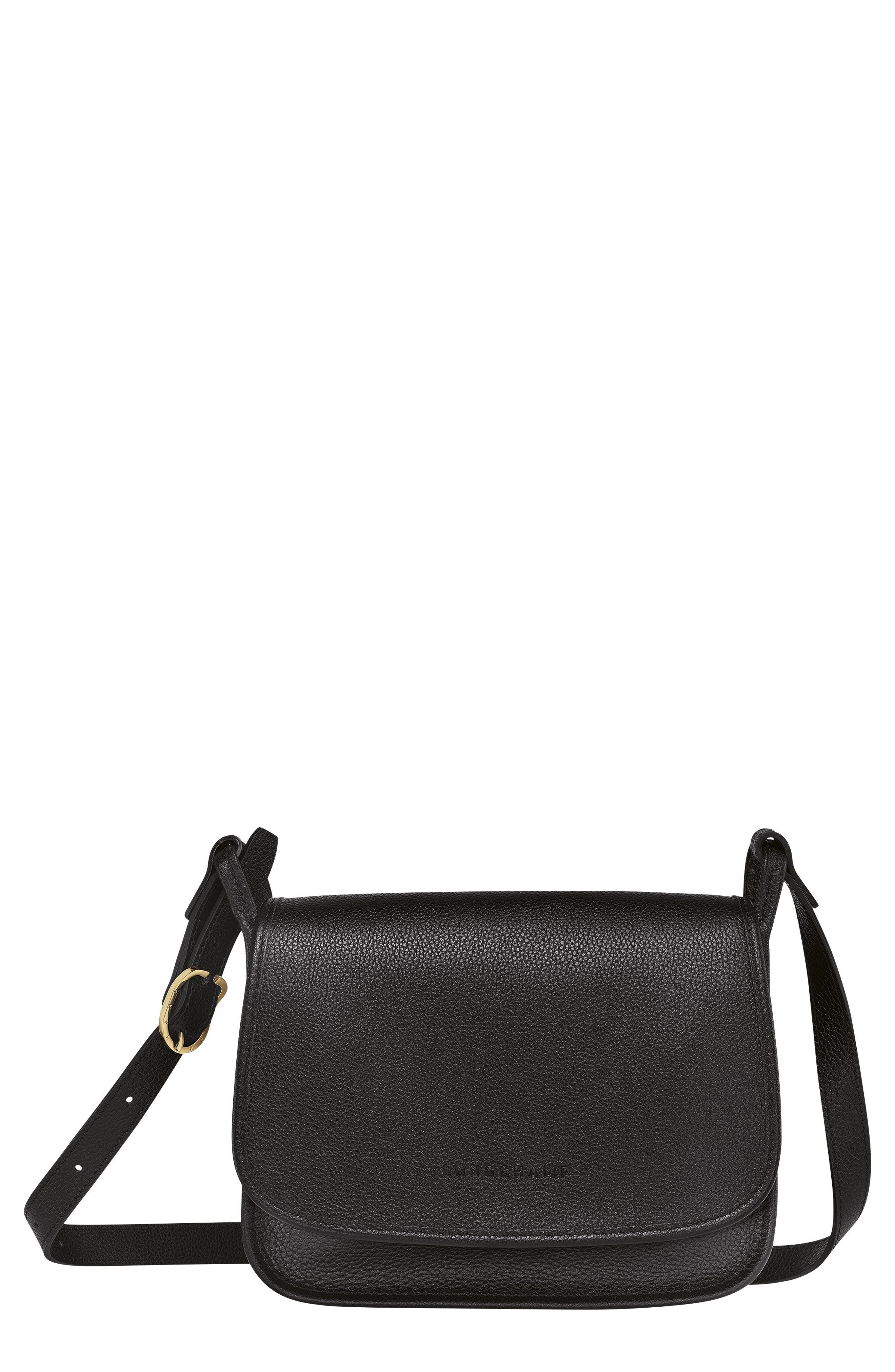 Longchamp Le Foulonné Leather Crossbody Bag