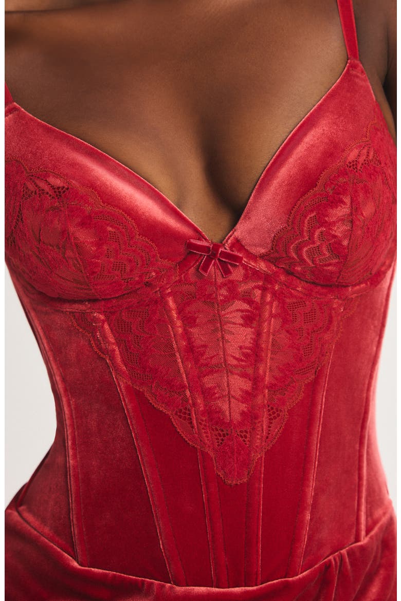 savage x fenty corset dress Renaissance Rose Corset Dress
