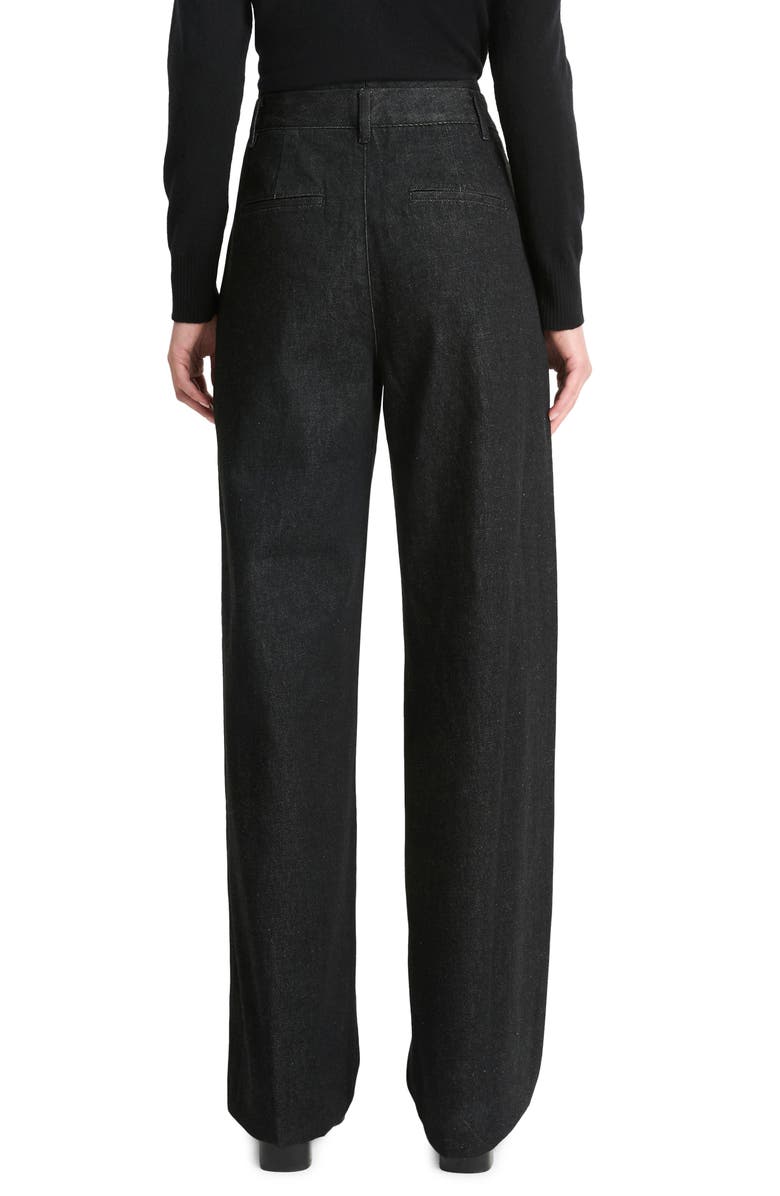 Vince Double Waistband Wide Leg Jeans, Alternate, color,