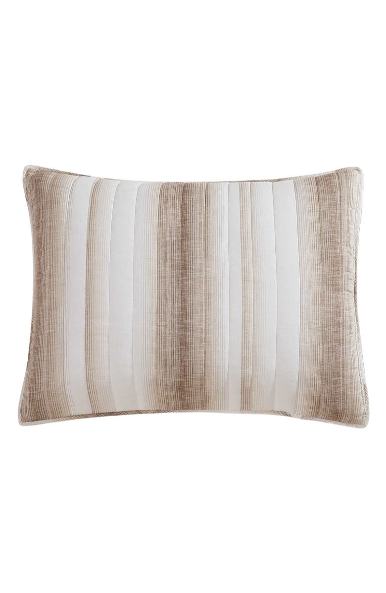 Tommy Bahama La Prisma Textured Cotton Quilt Set, Alternate, color, Light Beige