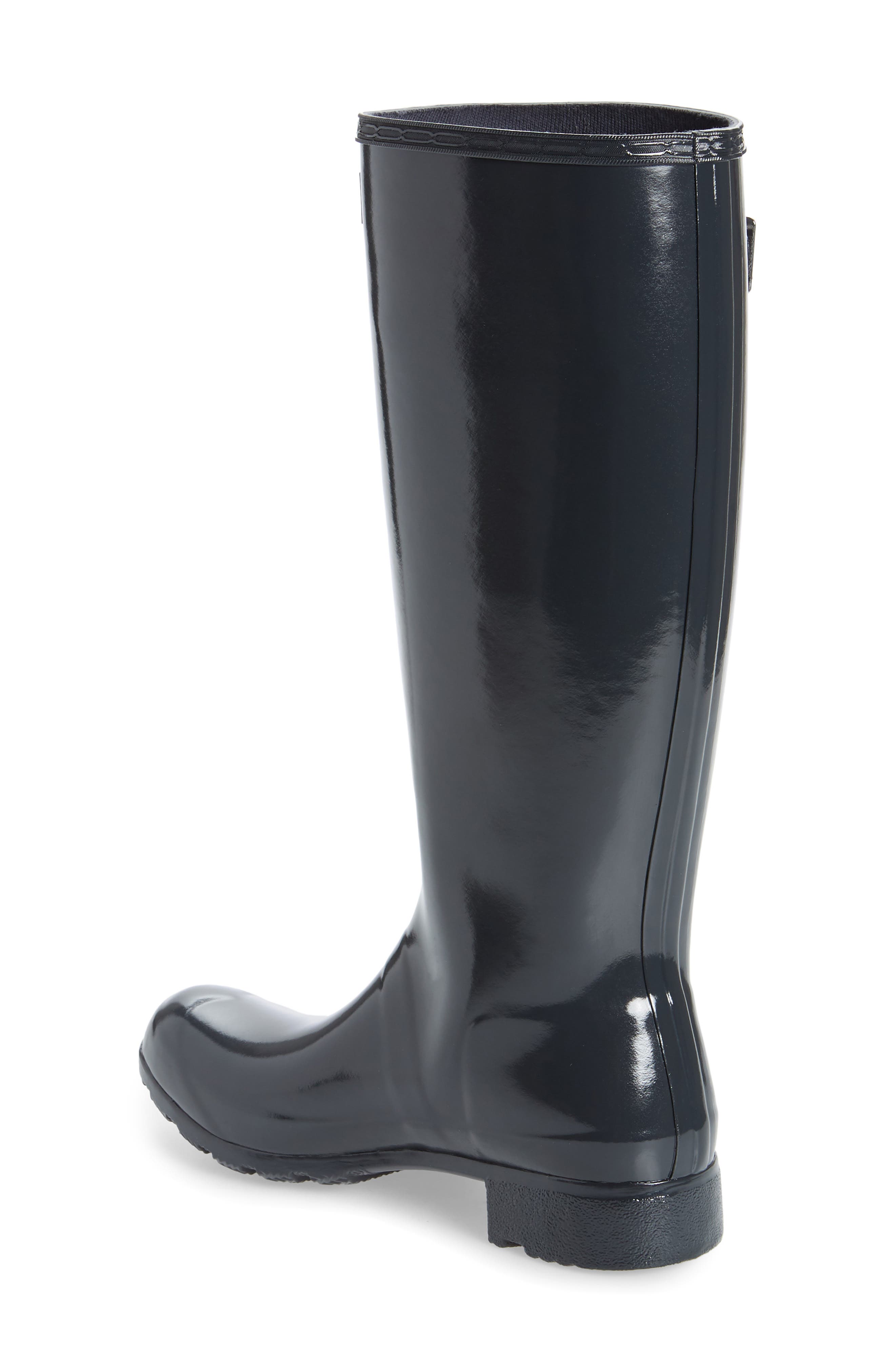 Original Tour Gloss Packable Rain Boot, Alternate, color, DARK SLATE