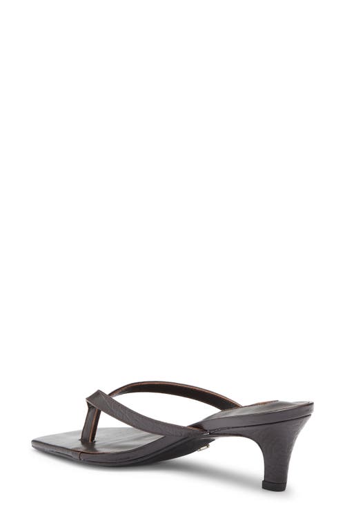 Tony Bianco Topaz Flip Flop In Choc Croc