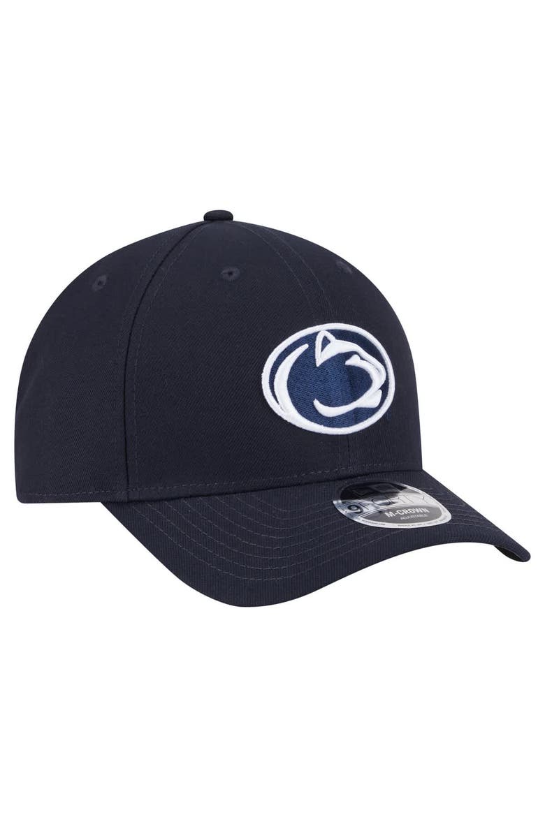 Men's New Era Navy Penn State Nittany Lions Team Collective 9FORTY M-Crown Adjustable Hat, Alternate, color, Navy
