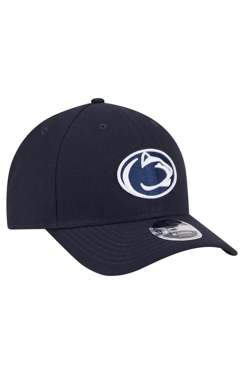 New Era Men's New Era Navy Penn State Nittany Lions Team Collective 9FORTY M-Crown Adjustable Hat, Alternate, color, Navy