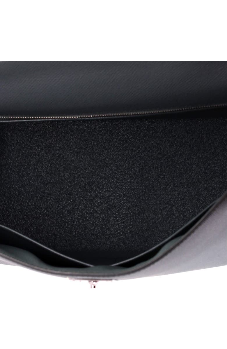 Pre-Owned Hermes Kelly Handbag Green Epsom with Palladium Hardware 28, Alternate, color, Vert Amande