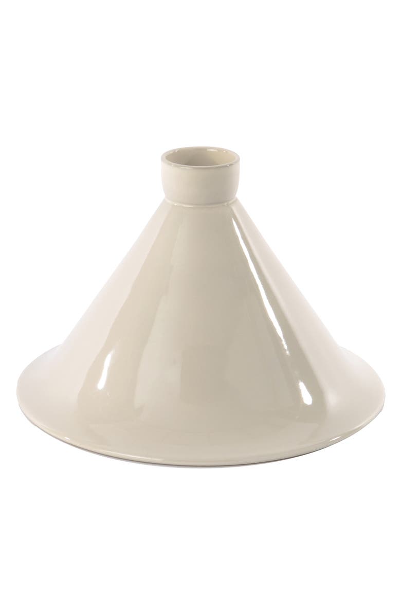 BergHOFF Ron 11.5" Stoneware Tajine Cover, Main, color, White