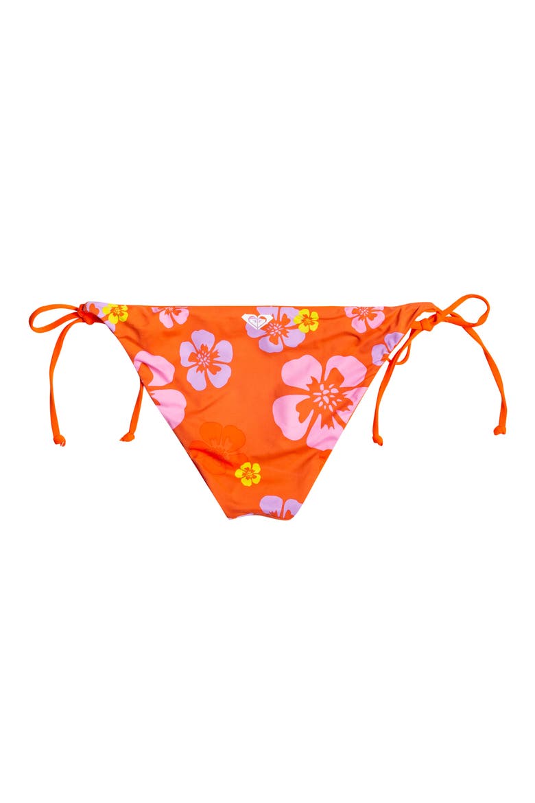 x Kate Bosworth Reversible Side Tie Bikini Bottoms, Alternate, color, SUNBURN POSITIVITY