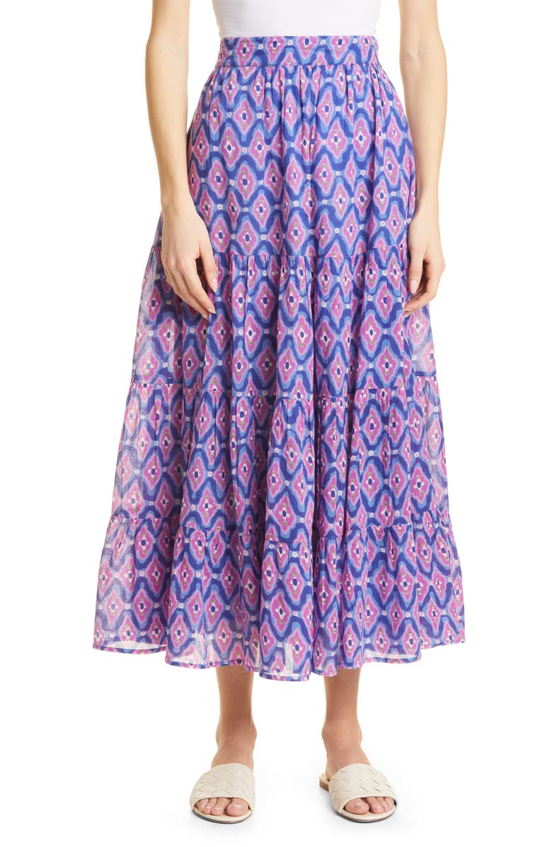 Banjanan Agatha Organic Cotton Maxi Skirt, Main, color,