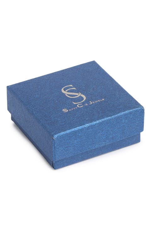 Semiprecious Stone Cushion Drop Earrings