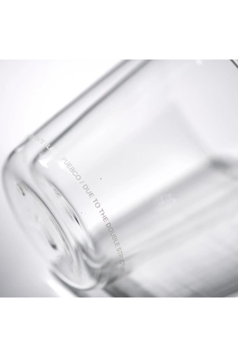 Double Wall Cup, Alternate, color, Clear