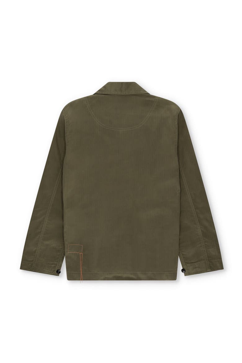Solomon Cotton Cerato Overshirt, Alternate, color, SAGE