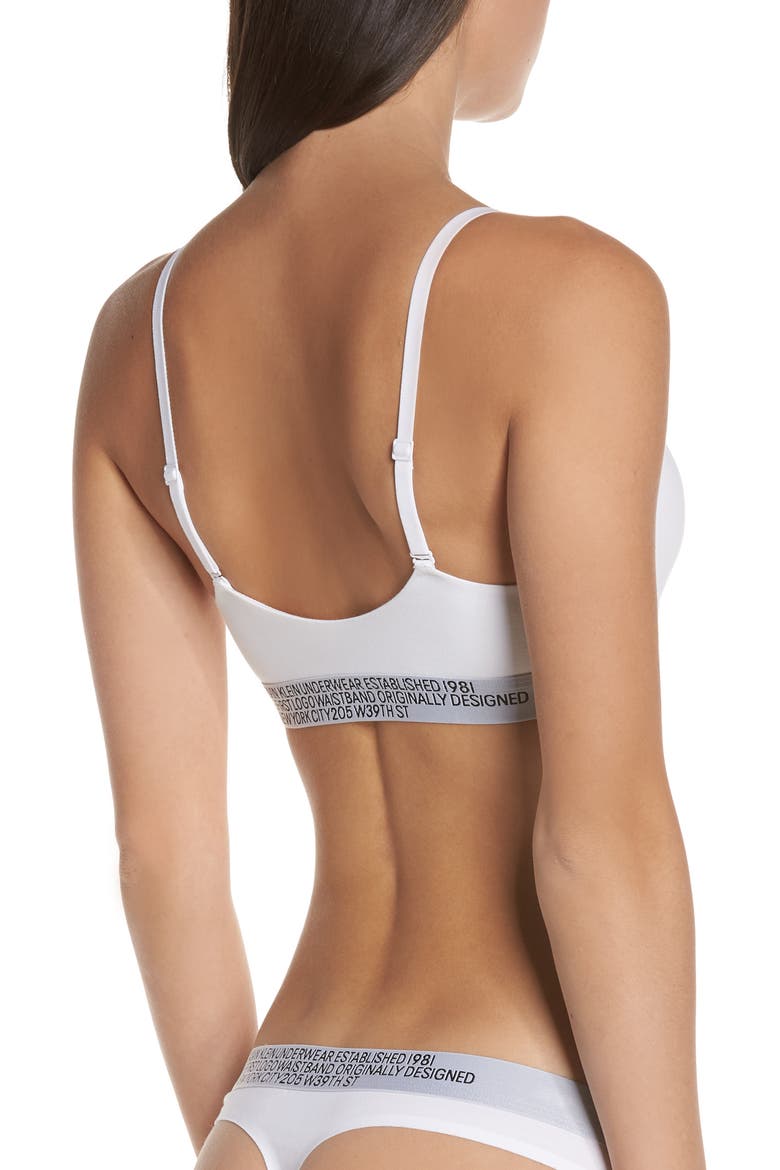 Statement 1981 Convertible Soft Cup Bralette, Alternate, color, WHITE