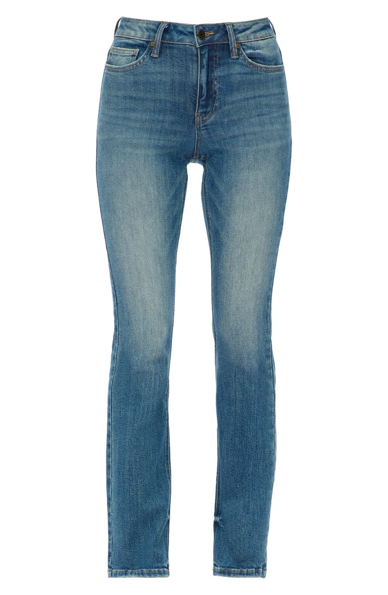 Bayeas Mid Rise Bootcut Jeans, Alternate, color, Retro Medium Blue