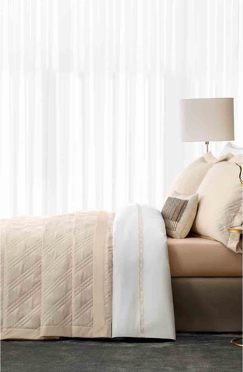 Togas Orlean Bedcover, Alternate, color, Beige