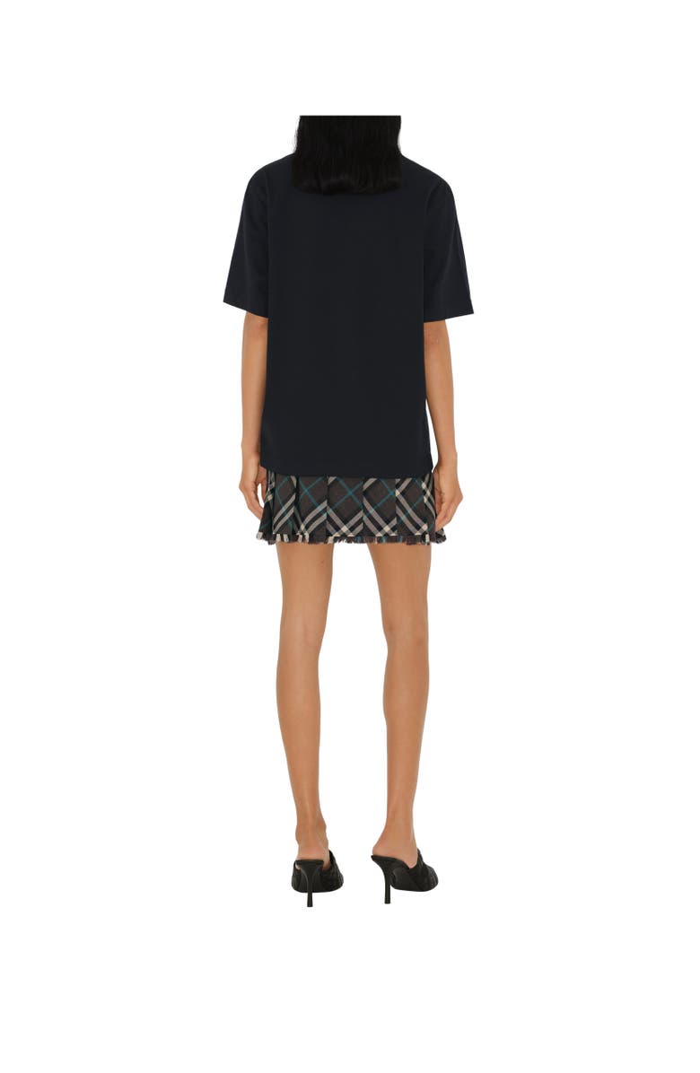 Burberry Logo Cotton T-shirt, Alternate, color, 