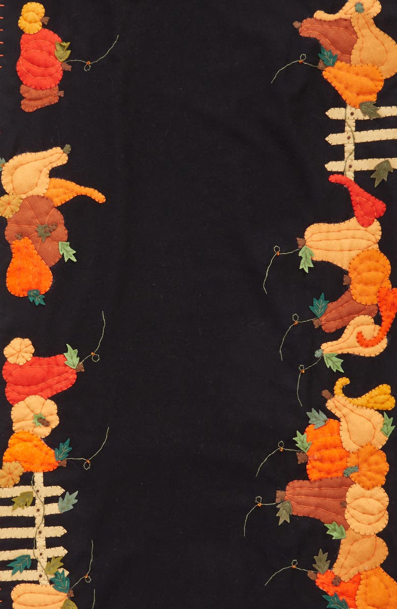 New World Arts Thanksgiving Table Runner, Alternate, color, 