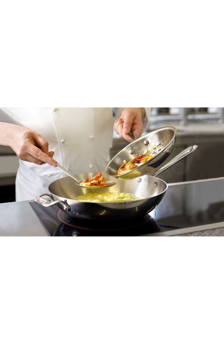 All-Clad D3 8-Inch Stainless Steel Fry Pan, Alternate, color,