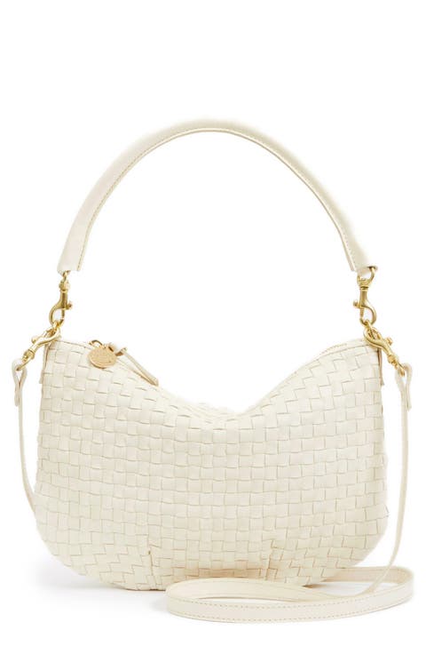 Petit Moyen Woven Messenger Bag