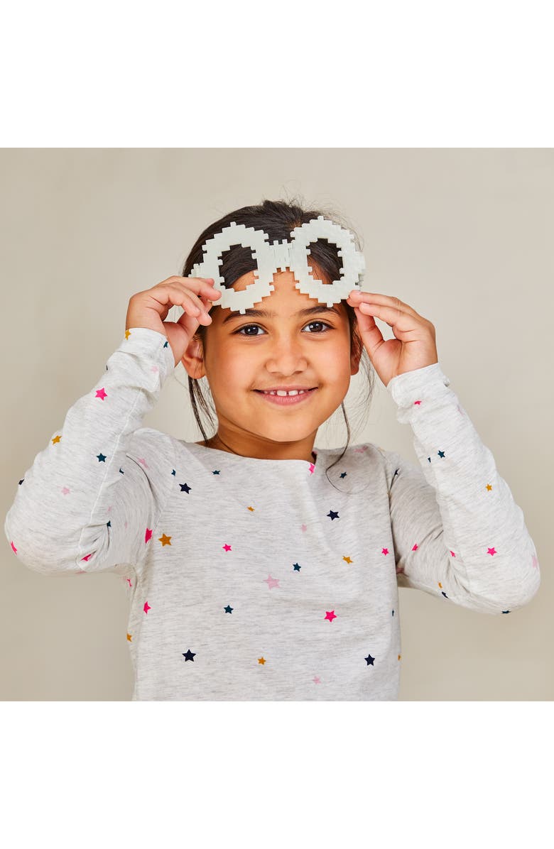 Plus-Plus USA 240-Piece Glow Block Set, Alternate, color, Multi Colored