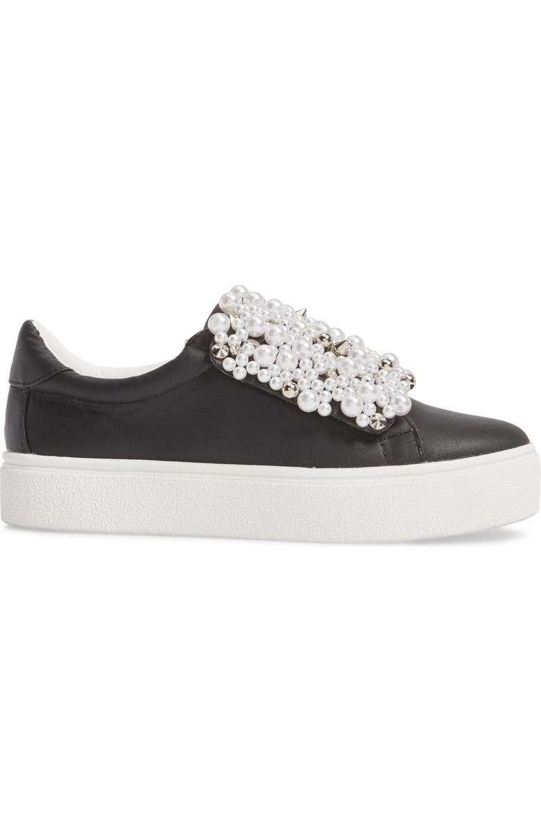 Steve Madden Lion Embellished Slip-On Platform Sneaker, Alternate, color,