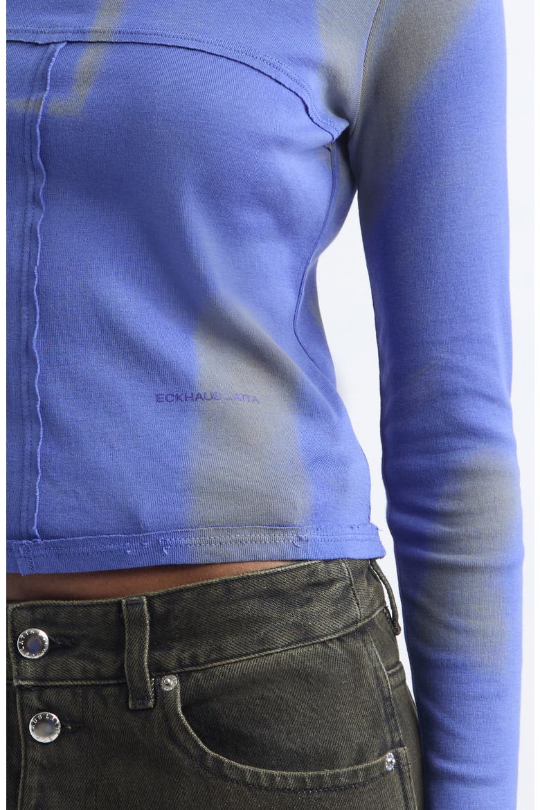 Lapped Baby Turtleneck, Alternate, color, FJORD