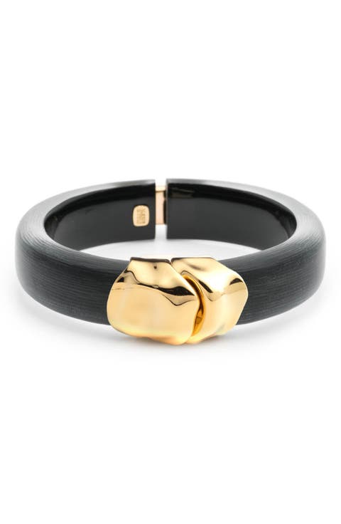 Essentials Molten Hinged Bangle