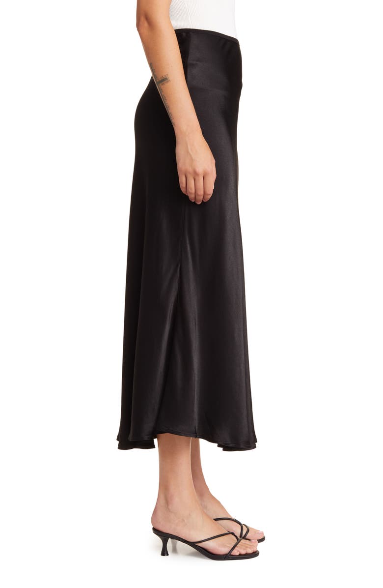 Sophie Rue Dani Satin Maxi Skirt, Alternate, color,