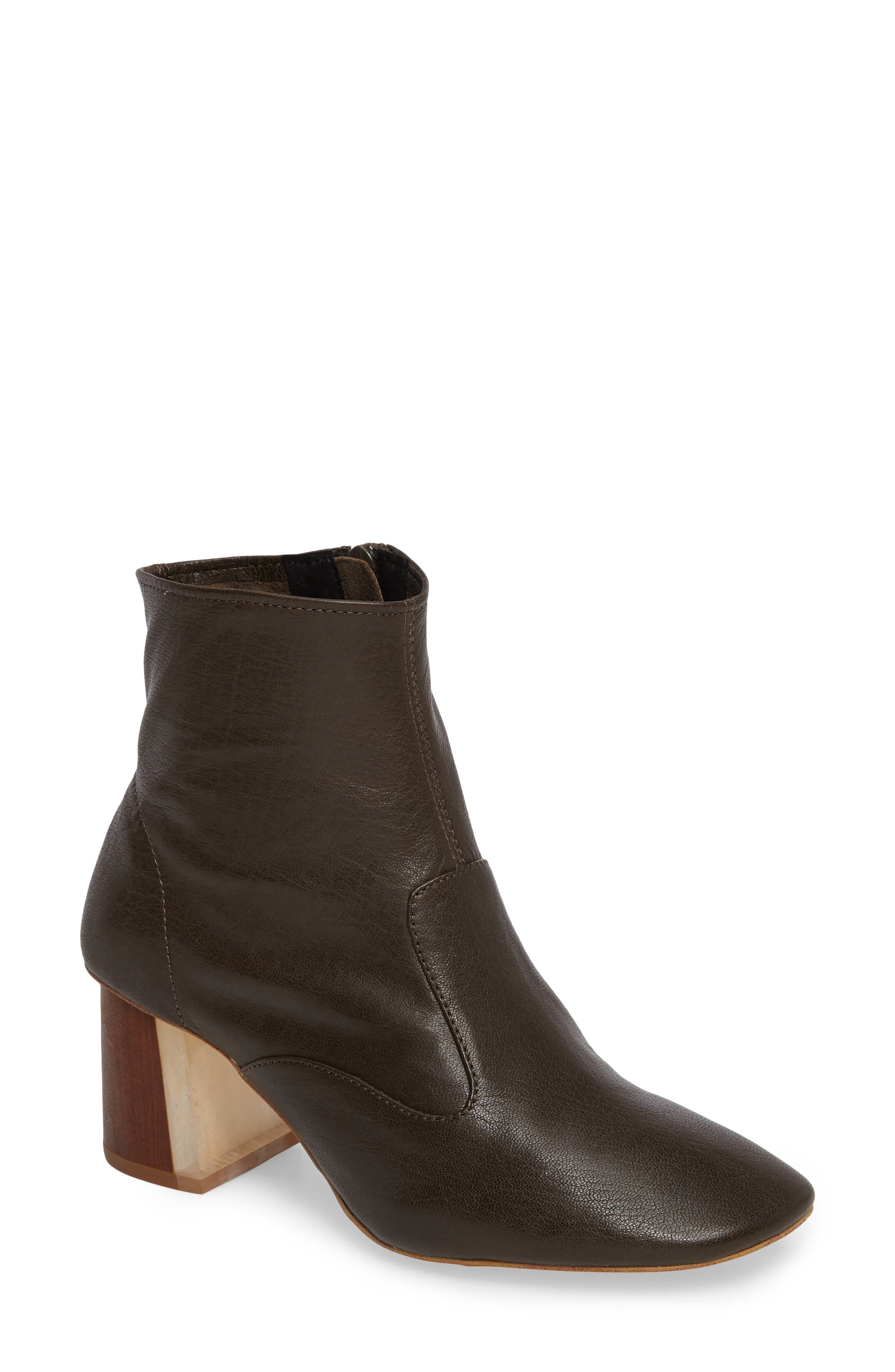 Jeffrey Campbell Kovacs Flared Heel Bootie, Main, color, 