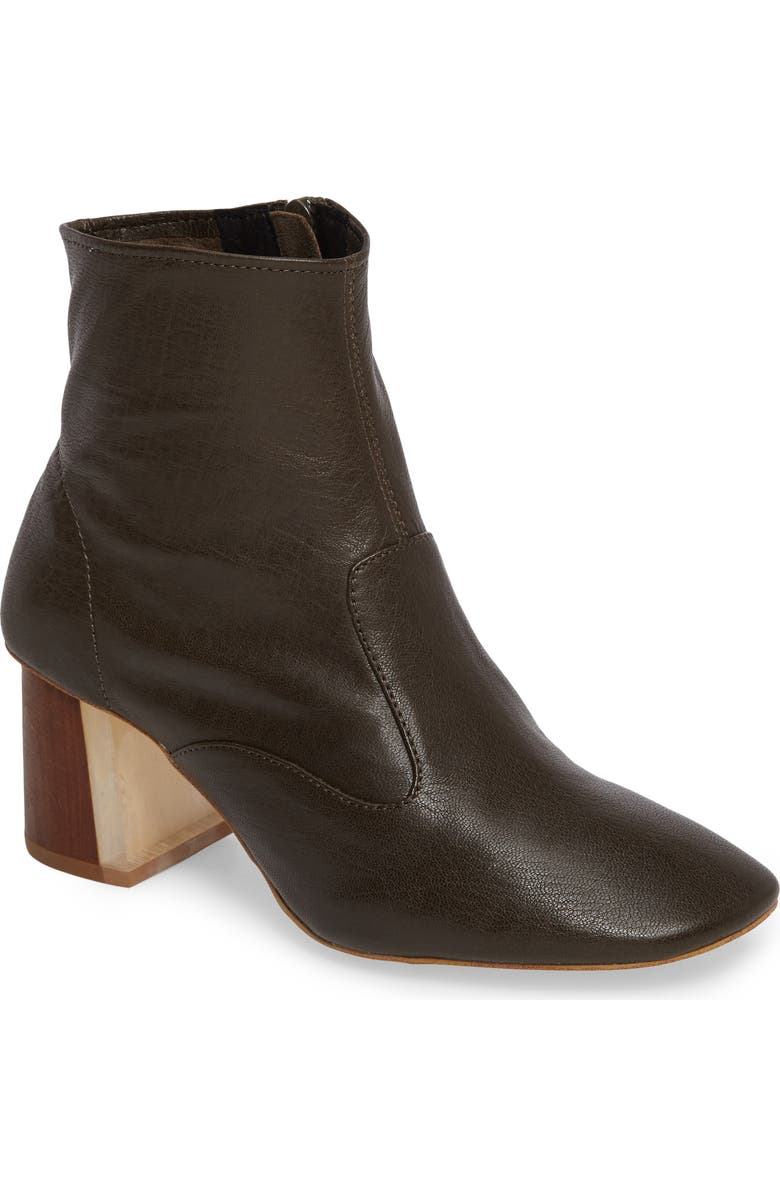 Jeffrey Campbell Kovacs Flared Heel Bootie, Main, color,