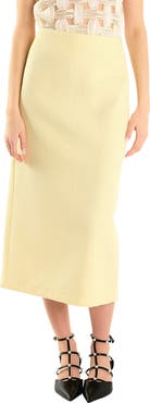 Endless Rose High Waist Tweed Midi Skirt