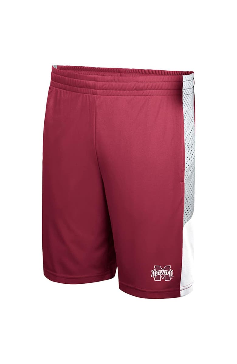 COLOSSEUM Men's Colosseum Maroon Mississippi State Bulldogs Very Thorough Shorts, Alternate, color, Maroon