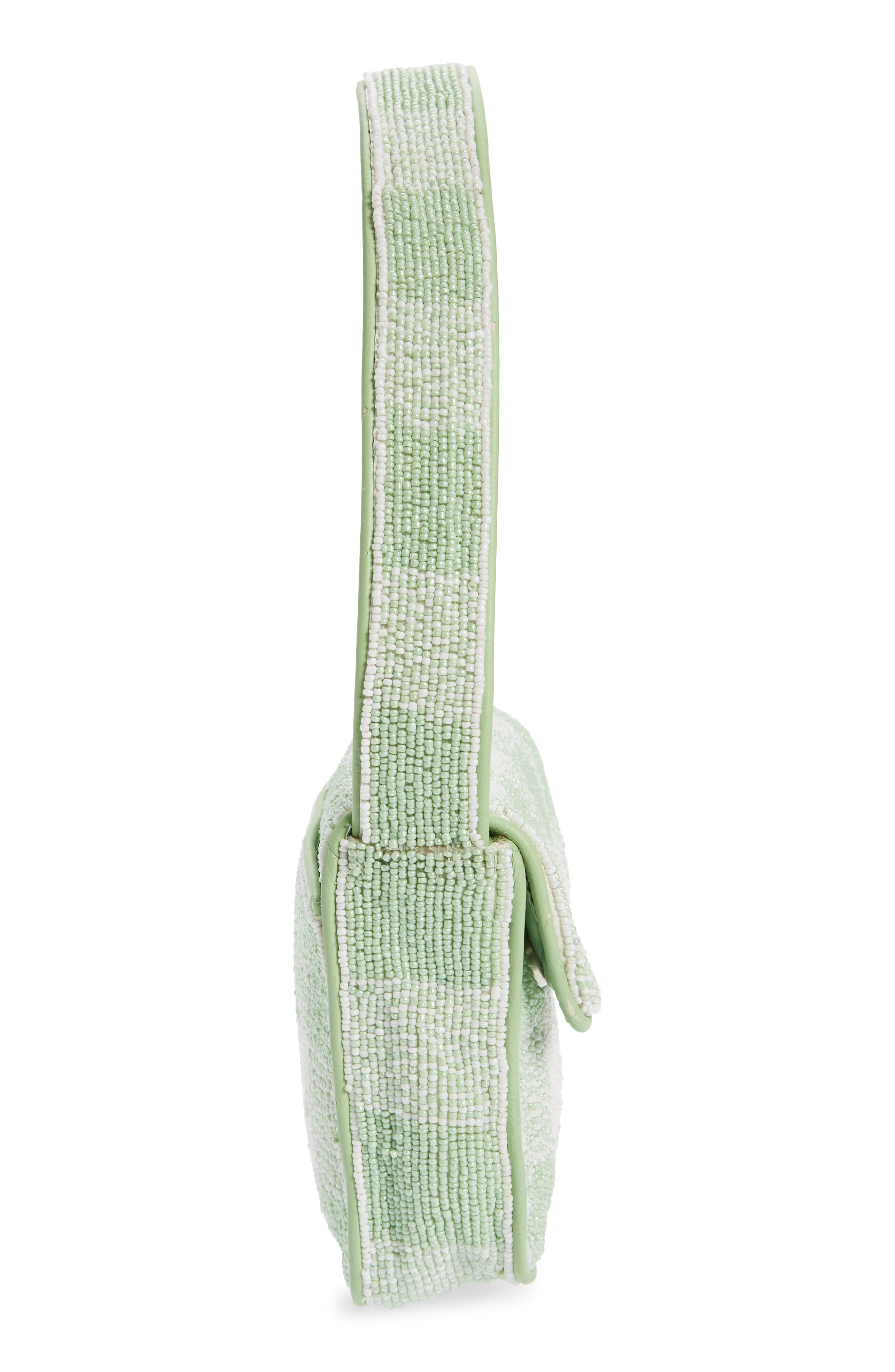 Женские сумки STAUD Tommy Beaded Shoulder Bag — фото 5