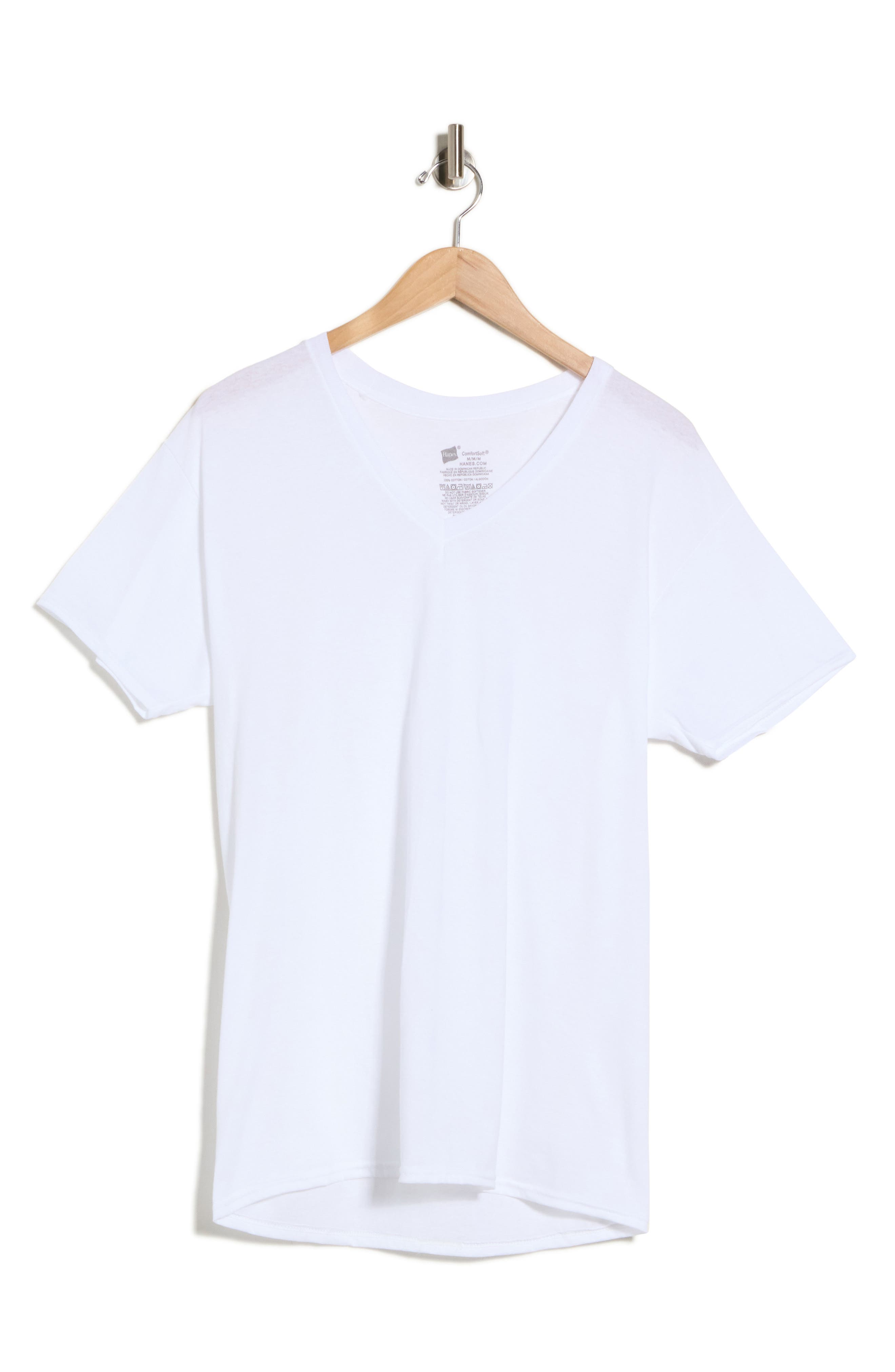 4-Pack V-Neck Cotton T-Shirts
