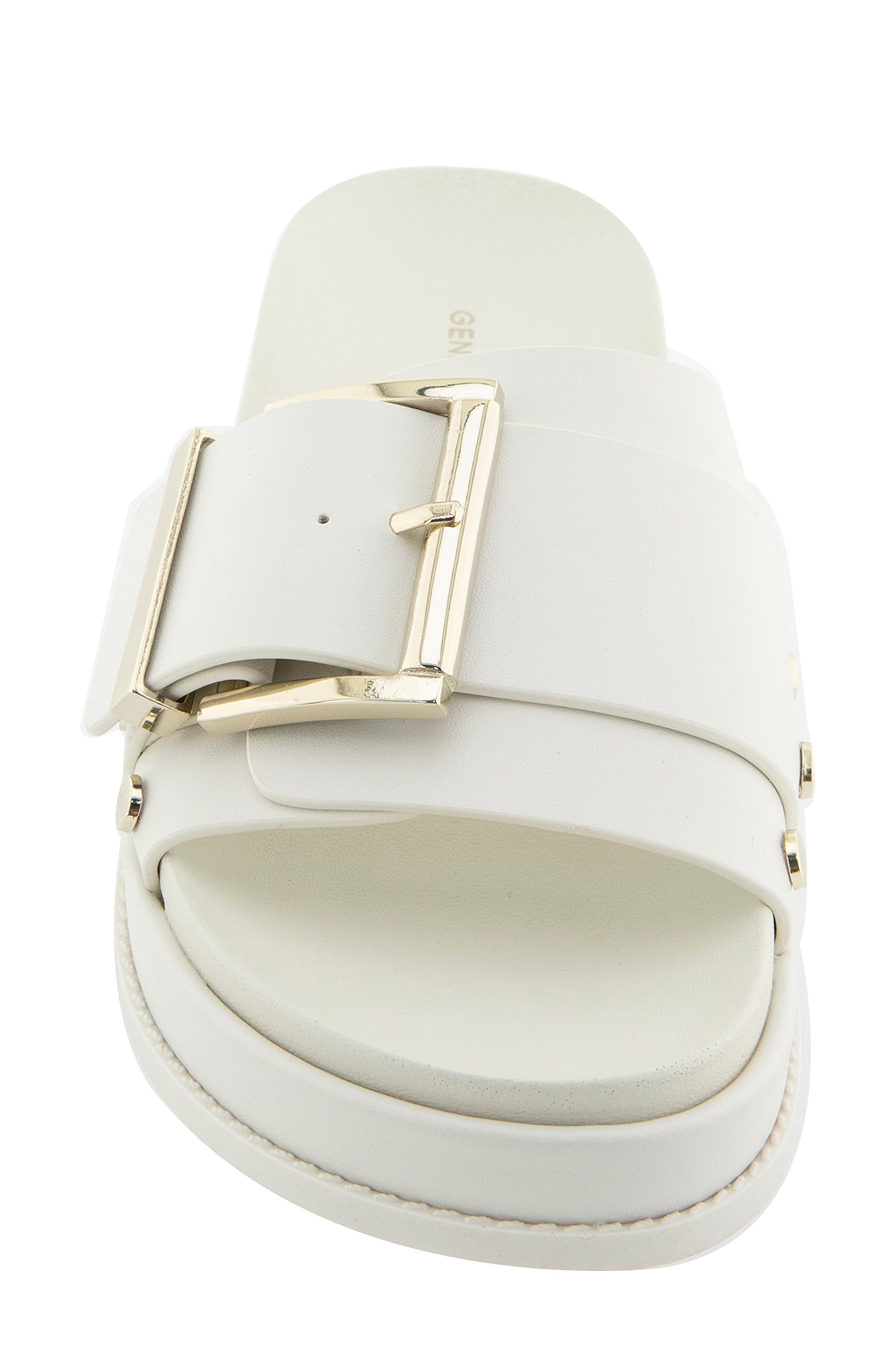 Bonas Buckle Slide Sandal, Alternate, color, TOFU