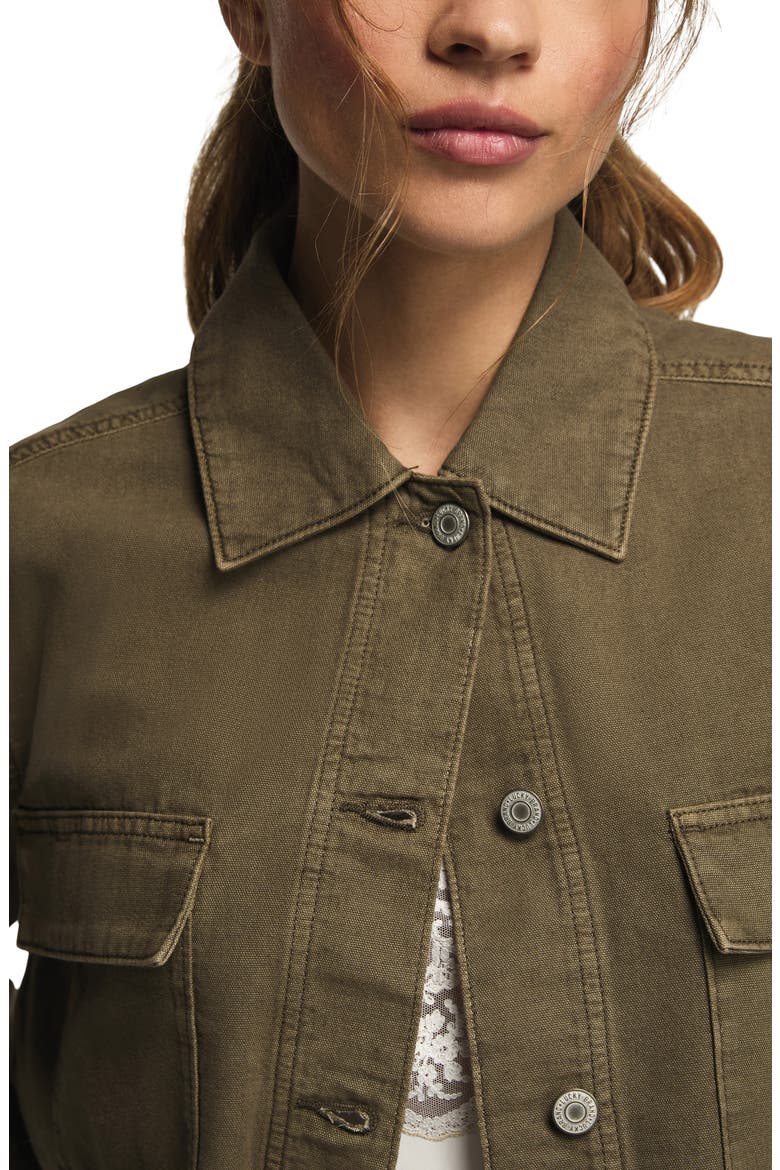 Denim Utility Jacket, Alternate, color, EASY DAY WASH