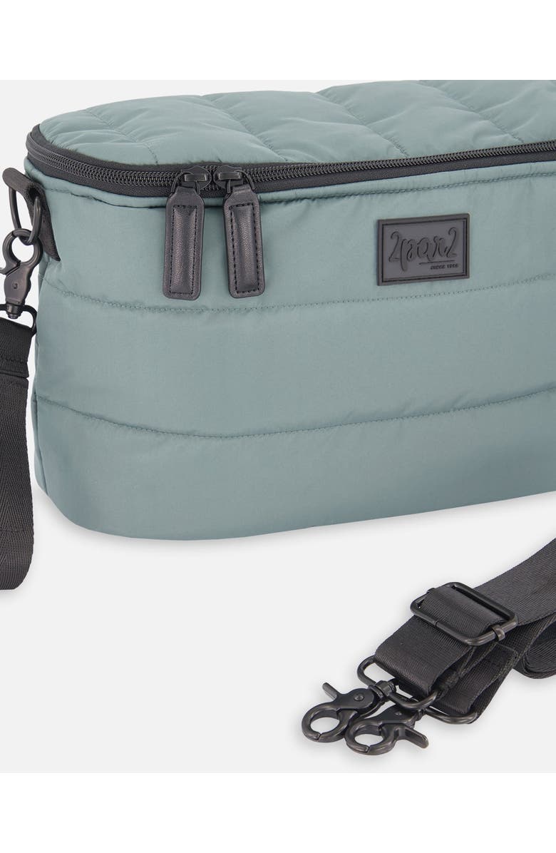 Deux par Deux Mini Diaper Bag, Alternate, color, Forest Green