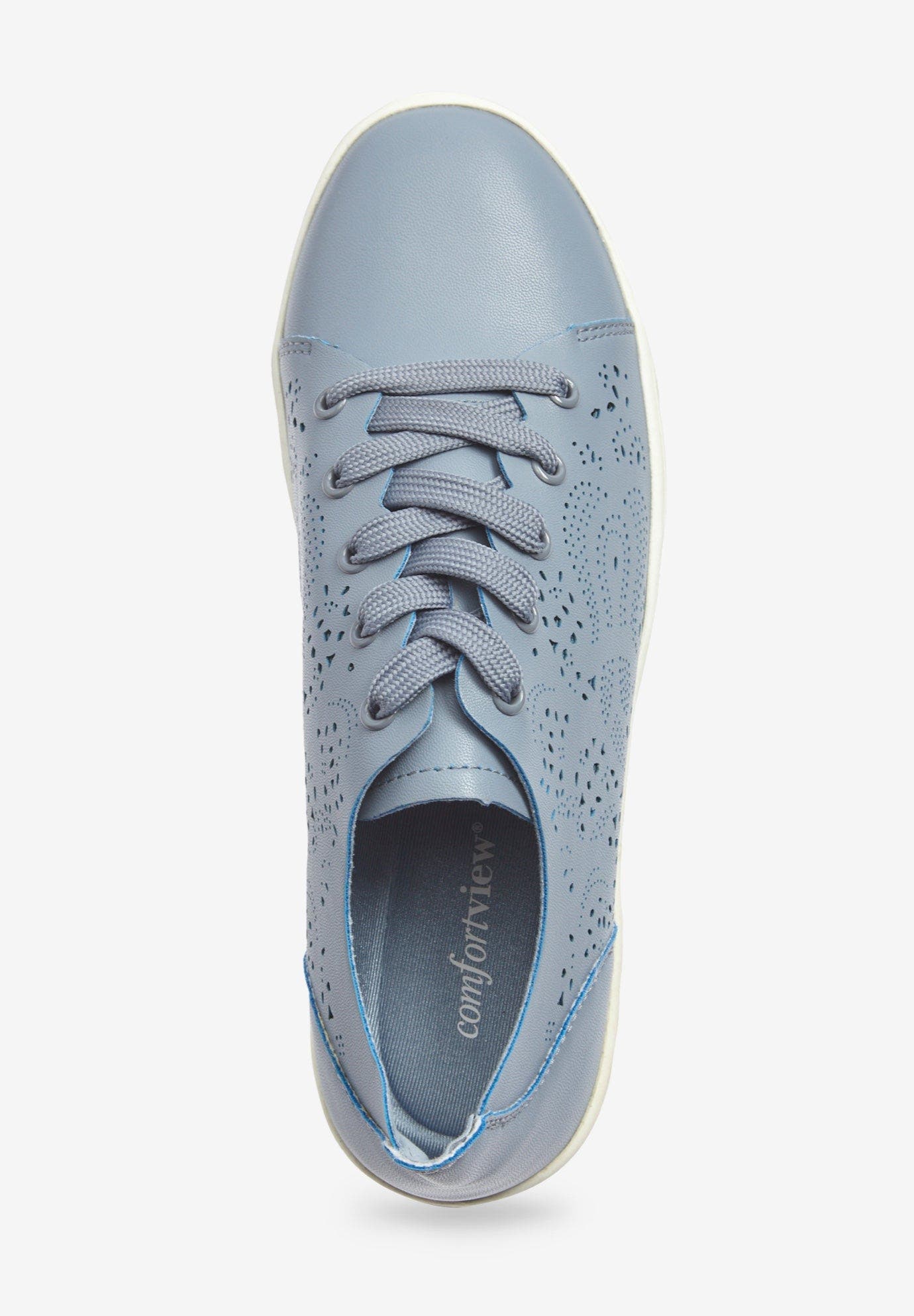 The Leanna Sneaker, Alternate, color, CHAMBRAY