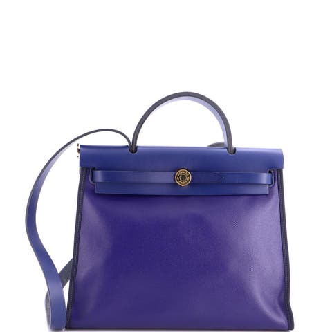 Herbag Zip Berline Vache Canvas and Leather 31