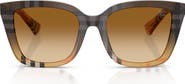 Burberry 52mm Square Sunglasses